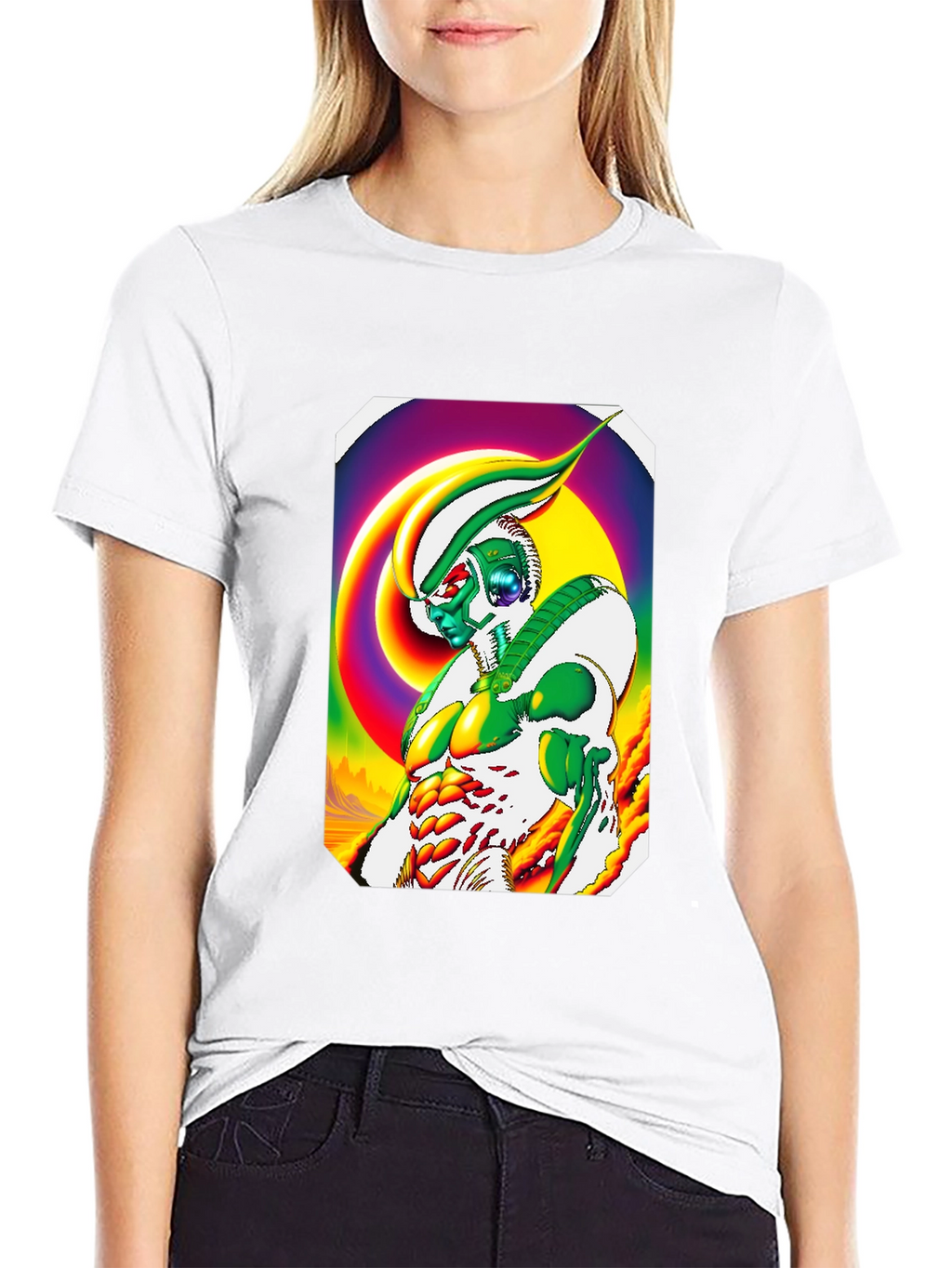 Vibrant Graphic Print T-Shirt