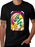 Vibrant Graphic Print T-Shirt