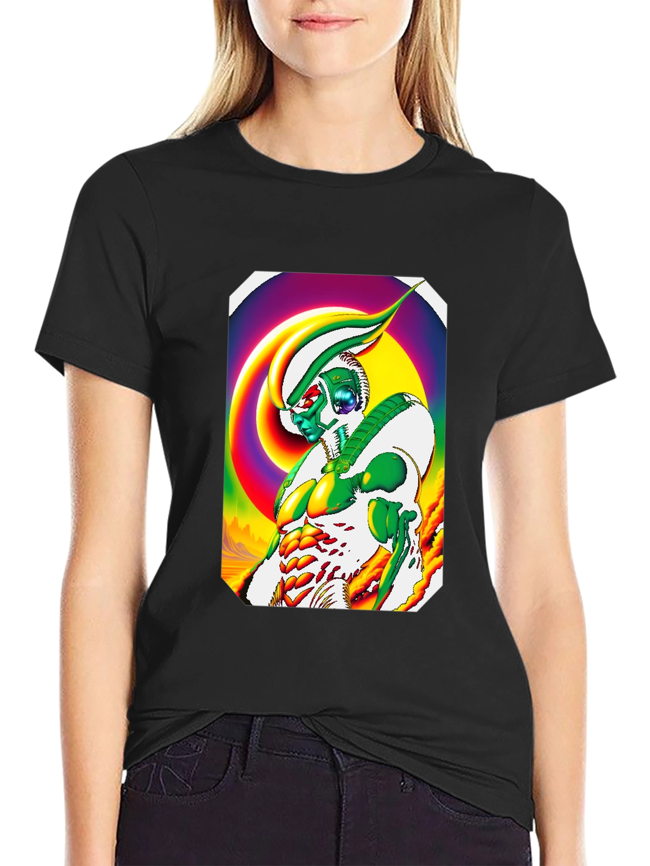 Vibrant Graphic Print T-Shirt