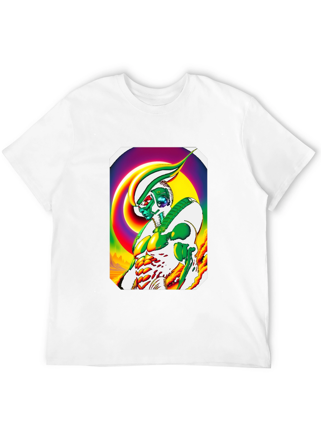 Vibrant Graphic Print T-Shirt