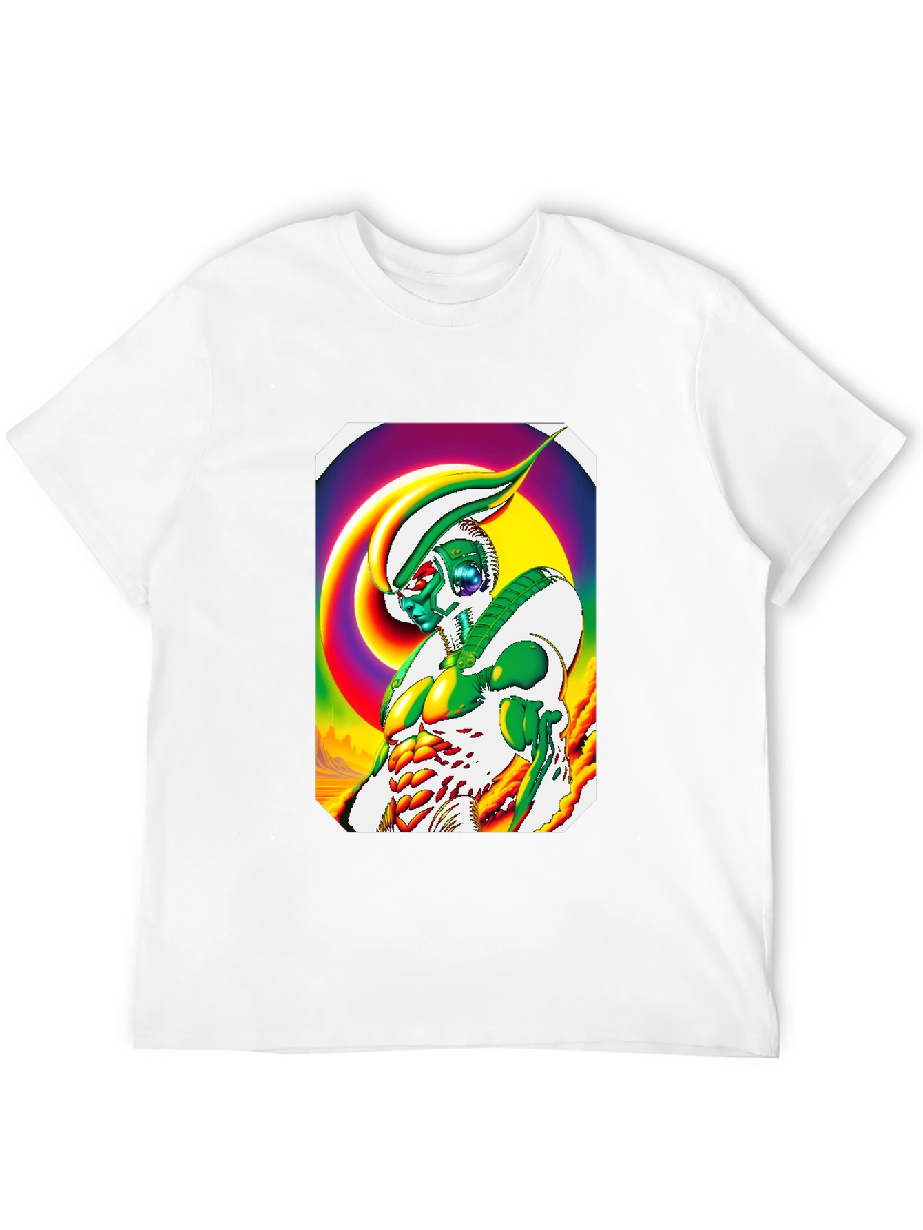Vibrant Graphic Print T-Shirt