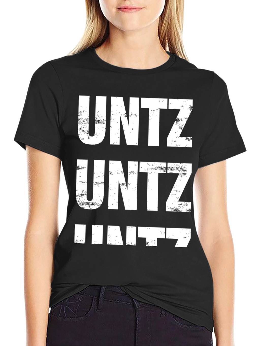 UNTZ Graphic Tee - Black Cotton T-Shirt