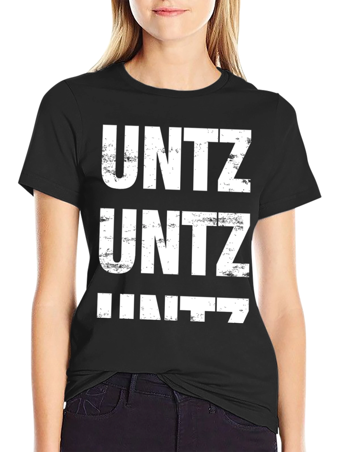 UNTZ Graphic Tee - Black Cotton T-Shirt