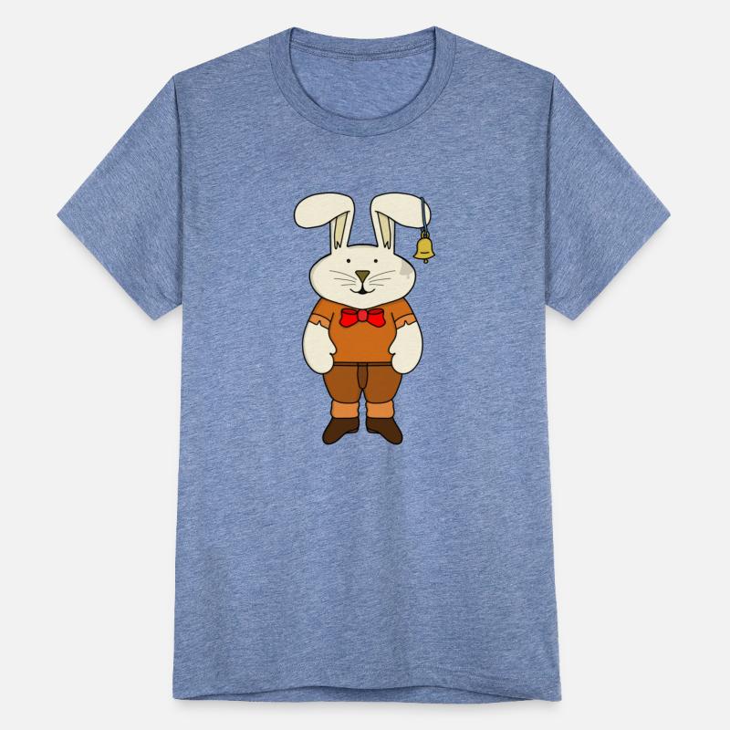 Bunny With A Bell In His Ear