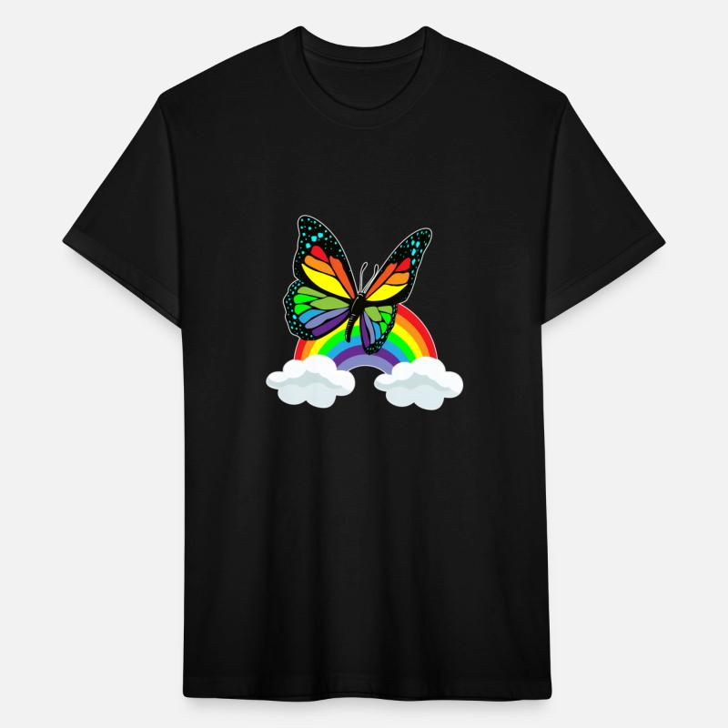 Butterfly Rainbow Clouds