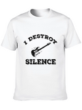 I Destroy Silence Guitar T-Shirt