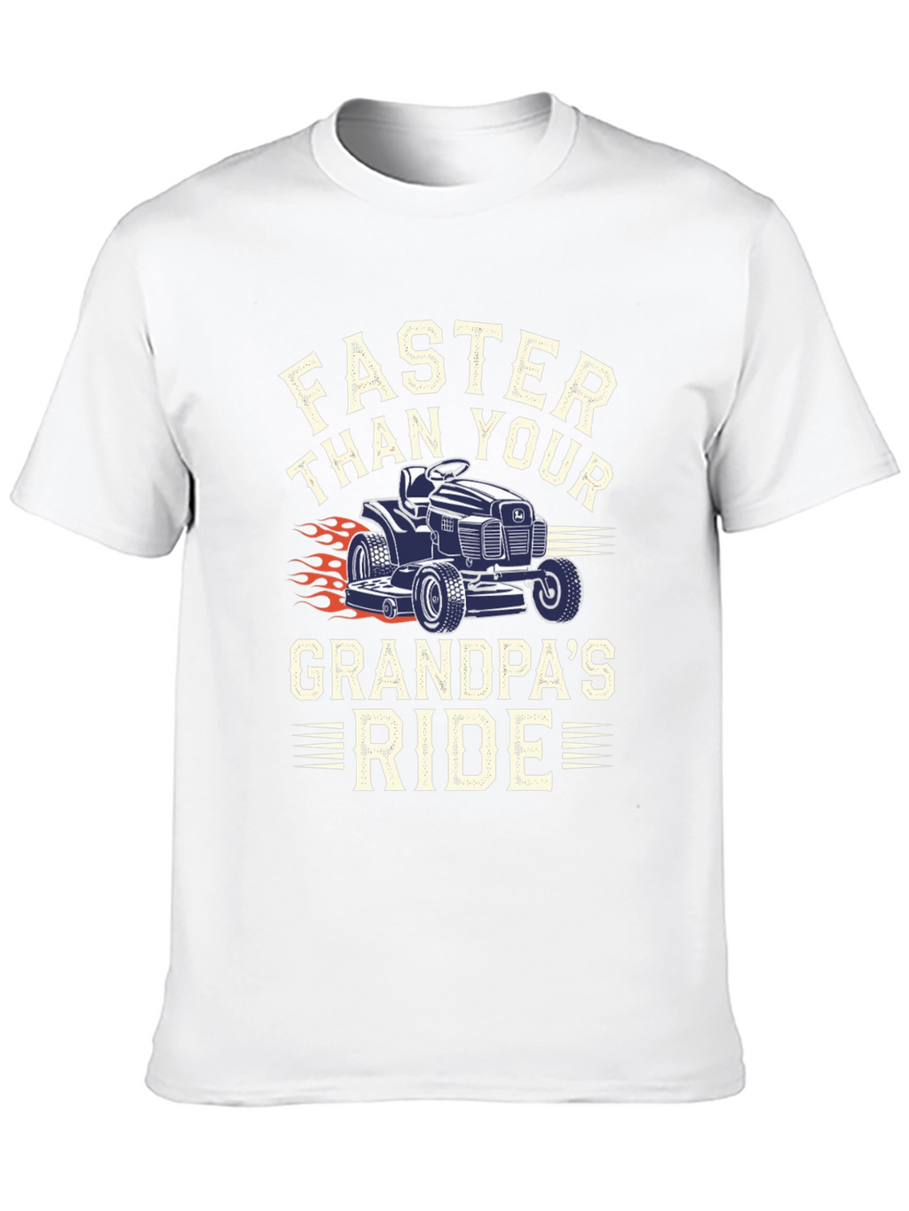 Faster Than Grandpas Ride Graphic Tee