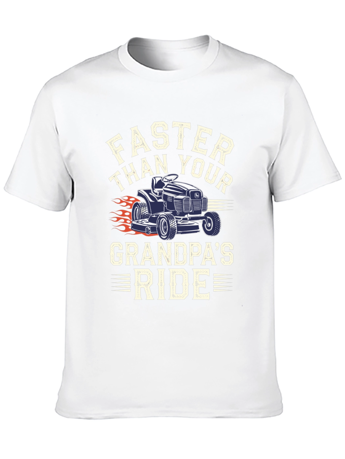 Faster Than Grandpas Ride Graphic Tee