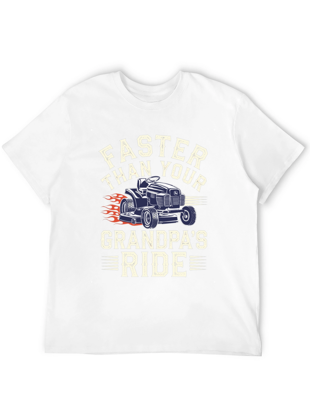Faster Than Grandpas Ride Graphic Tee