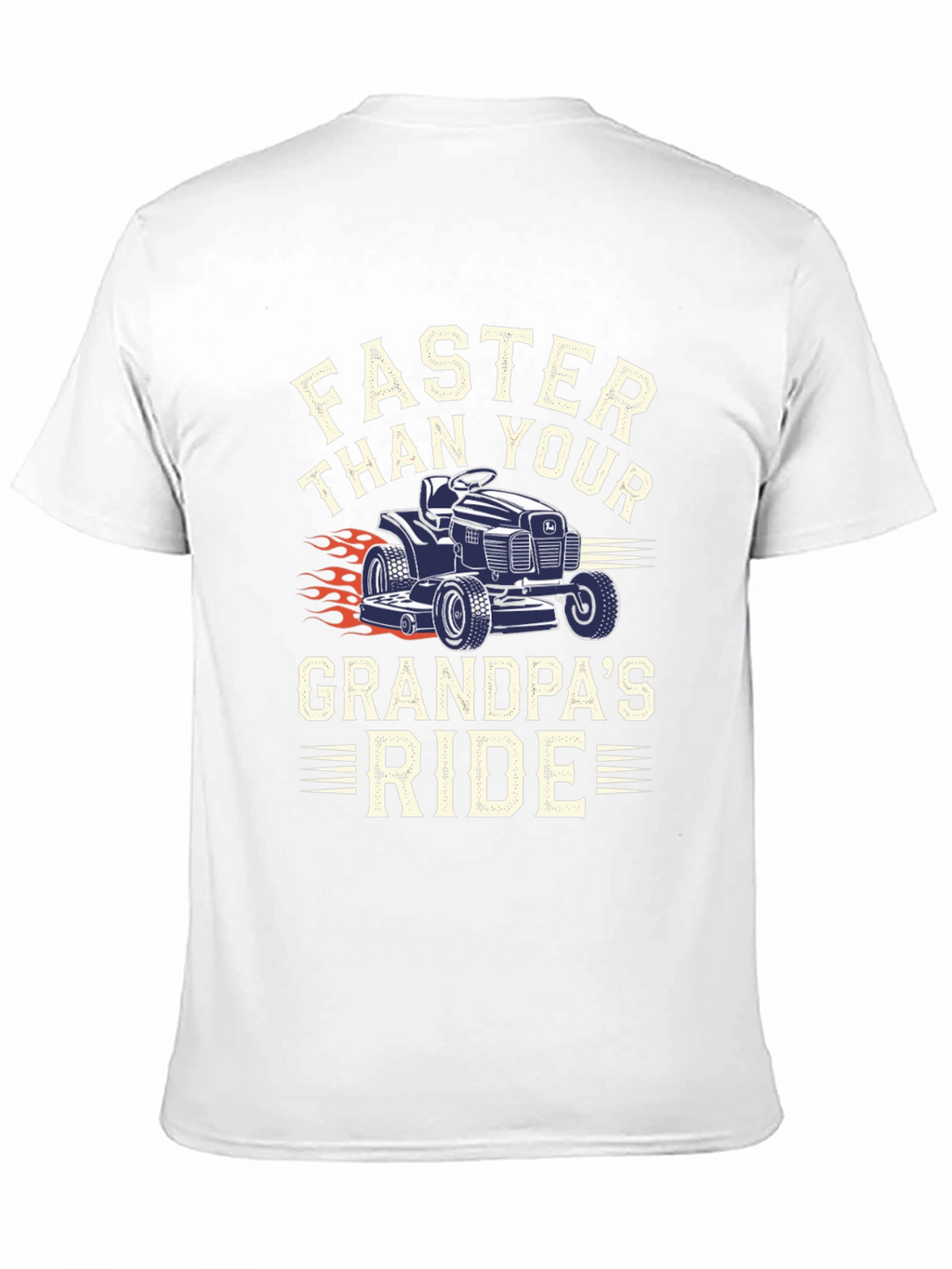 Faster Than Grandpas Ride Graphic Tee
