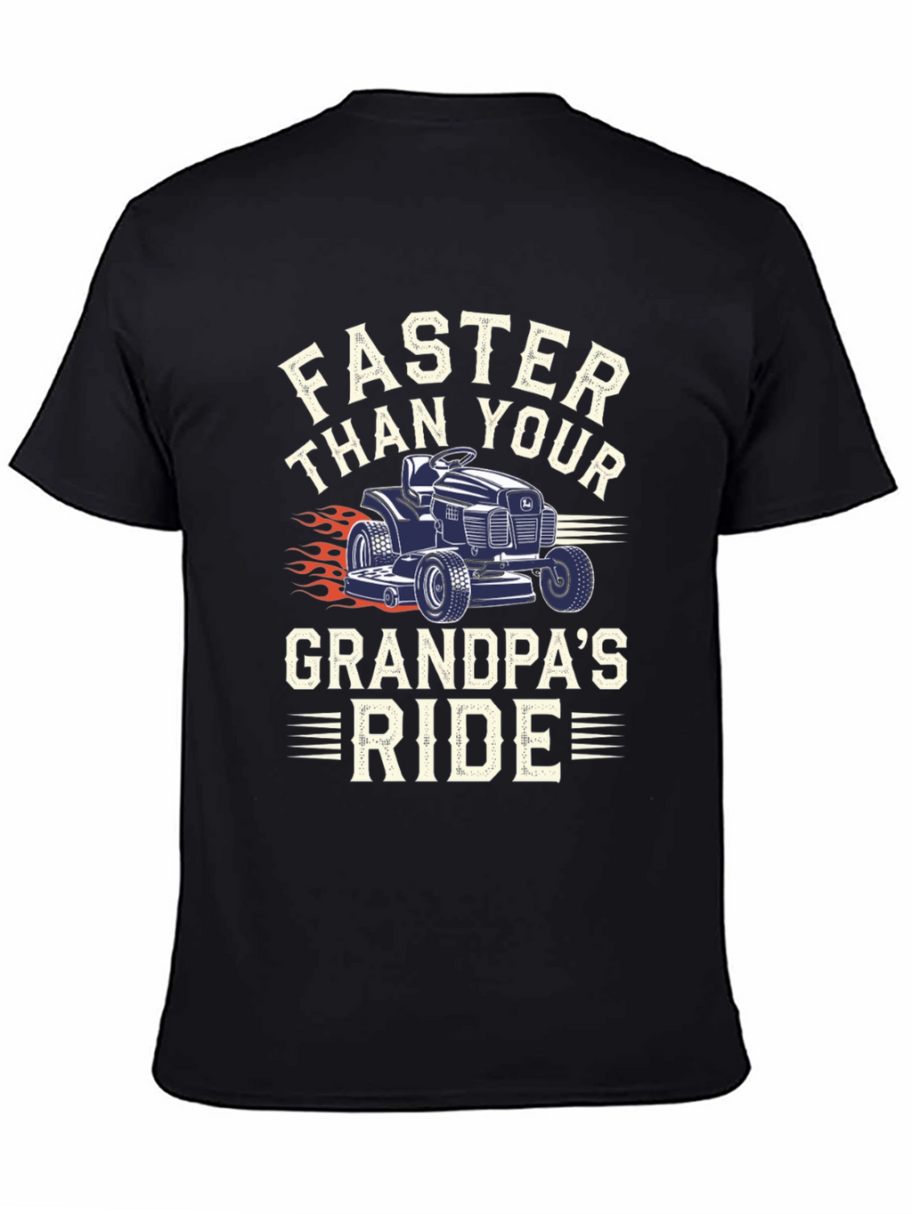 Faster Than Grandpas Ride Graphic Tee