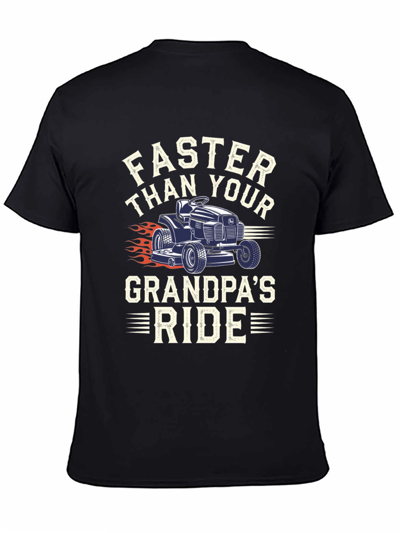 Faster Than Grandpas Ride Graphic Tee