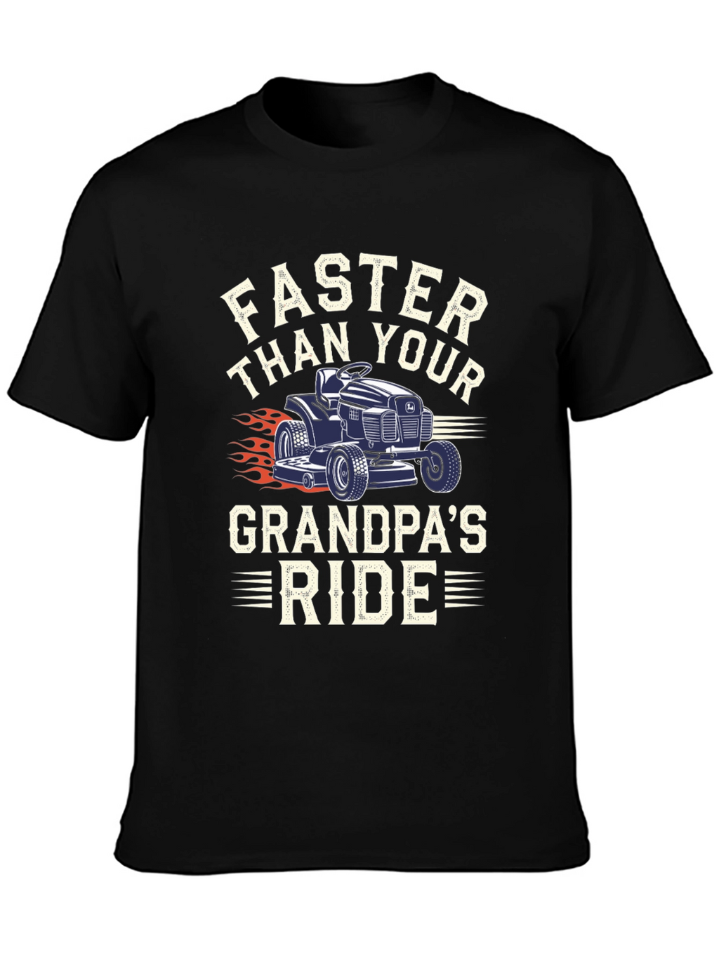 Faster Than Grandpas Ride Graphic Tee