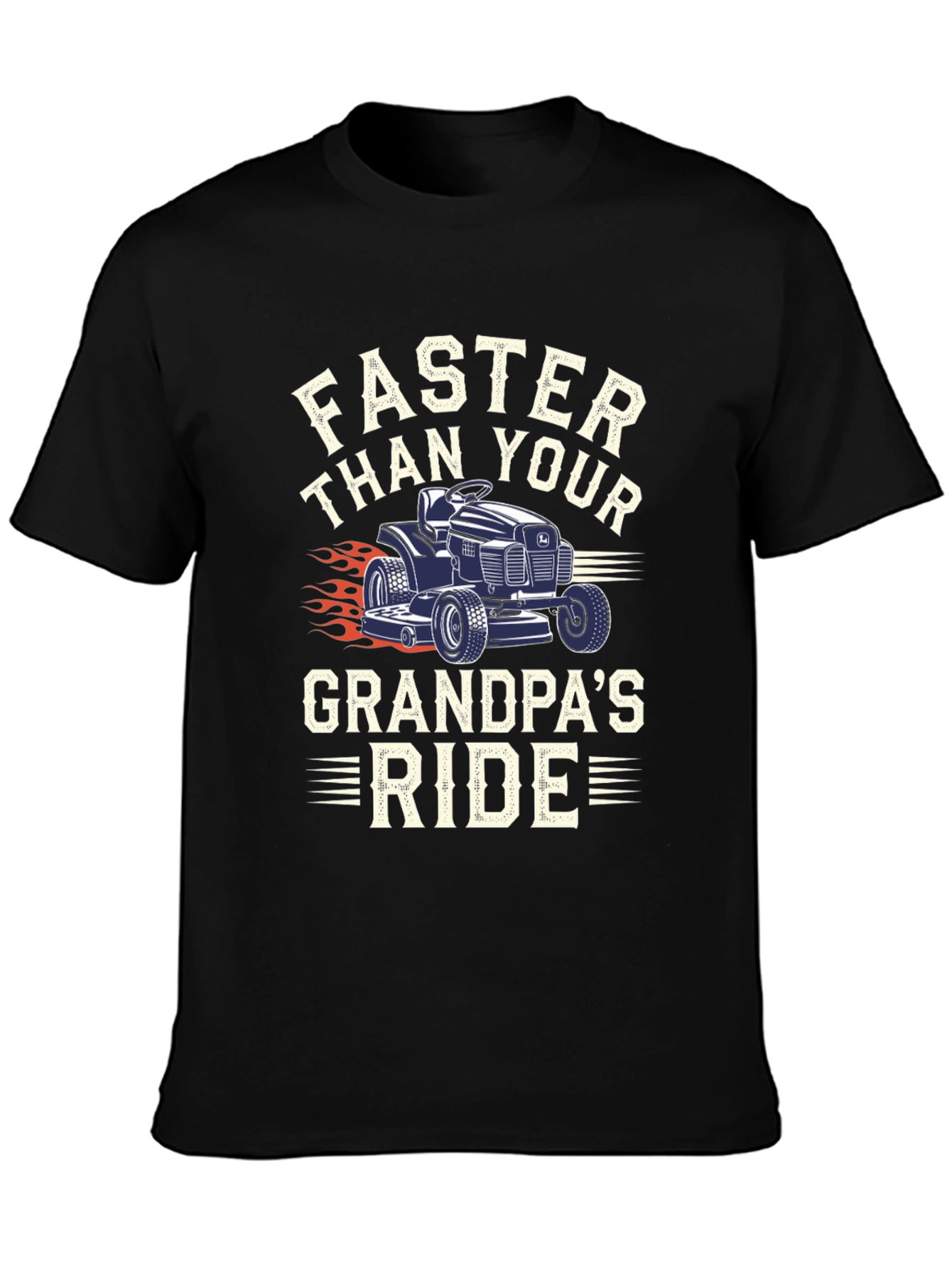 Faster Than Grandpas Ride Graphic Tee