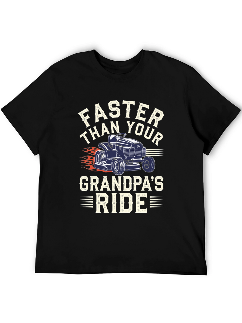 Faster Than Grandpas Ride Graphic Tee