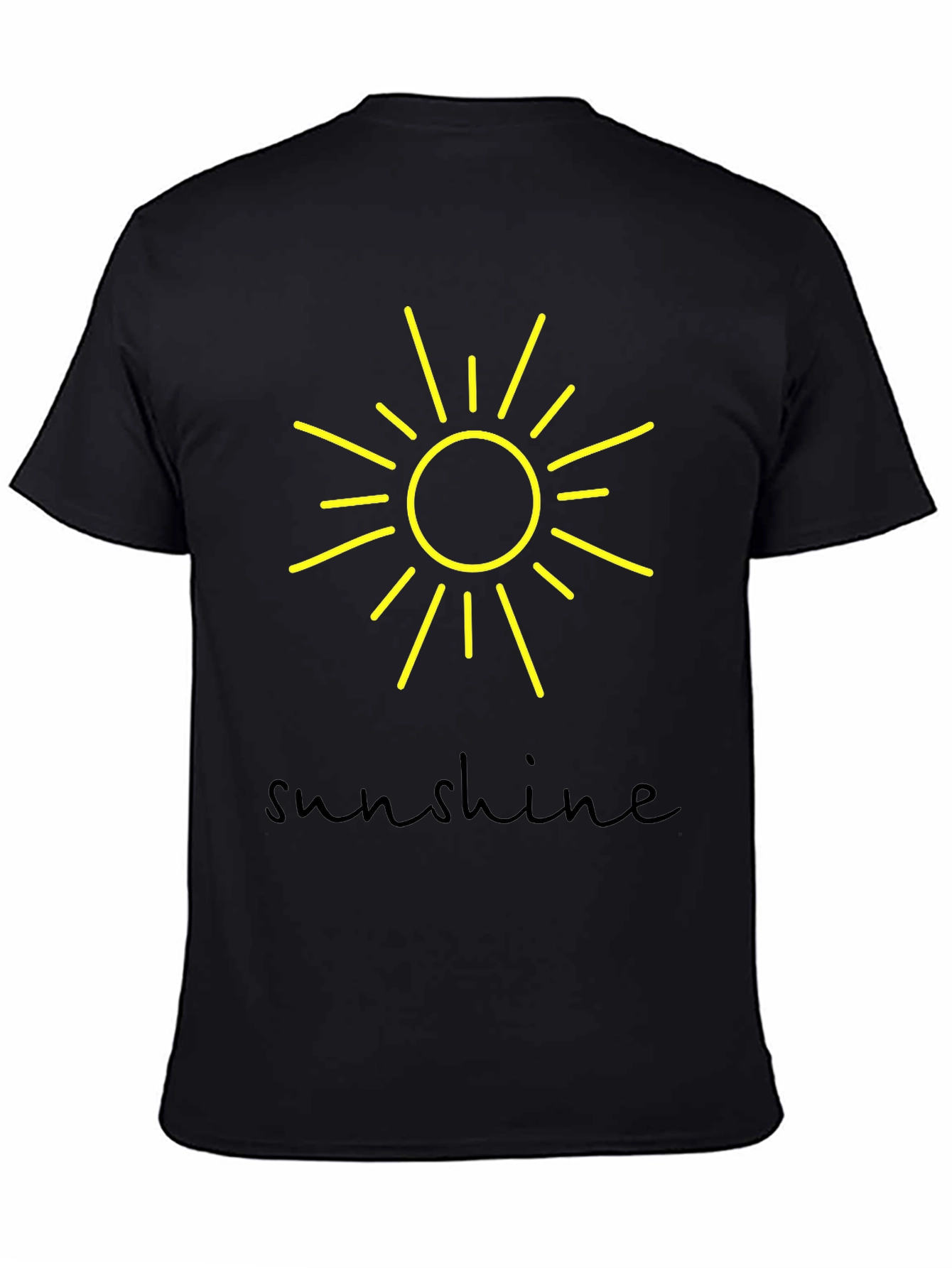 Sunshine Graphic Print Crew Neck T-Shirt