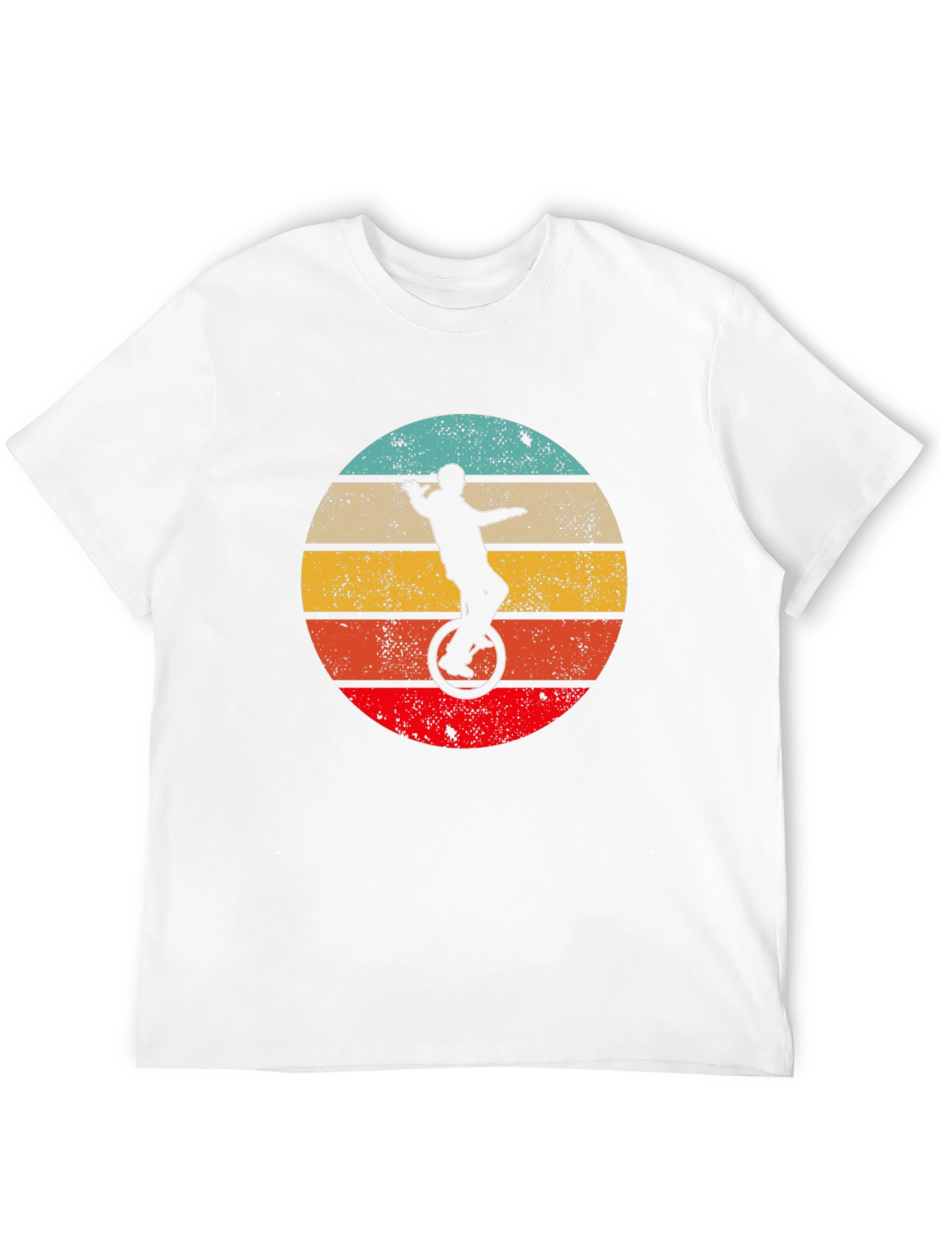 Retro Unicycle T-Shirt - Vintage Style
