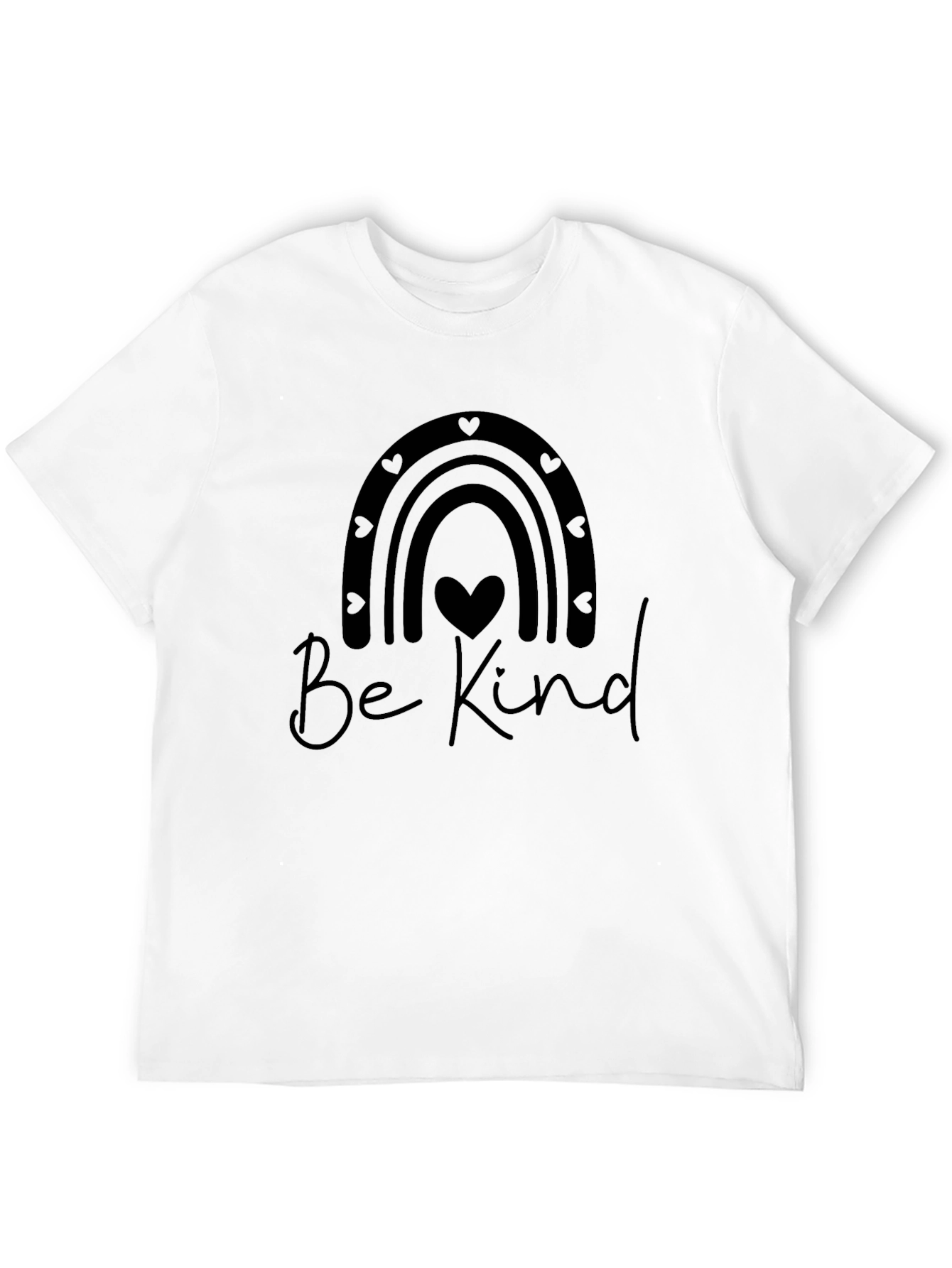Be Kind Rainbow Heart Tee