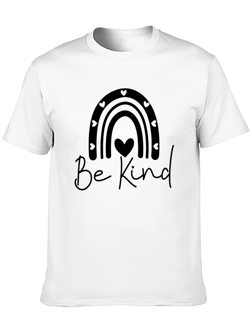 Be Kind Rainbow Heart Tee
