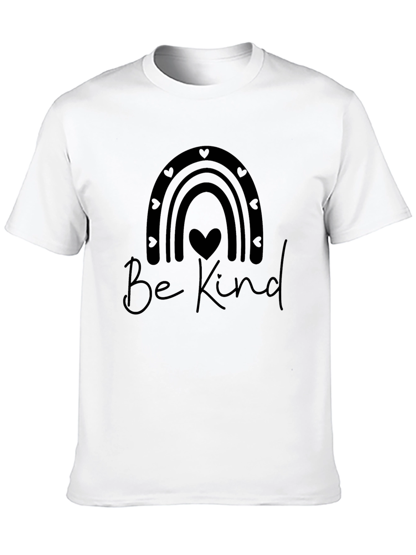 Be Kind Rainbow Heart Tee