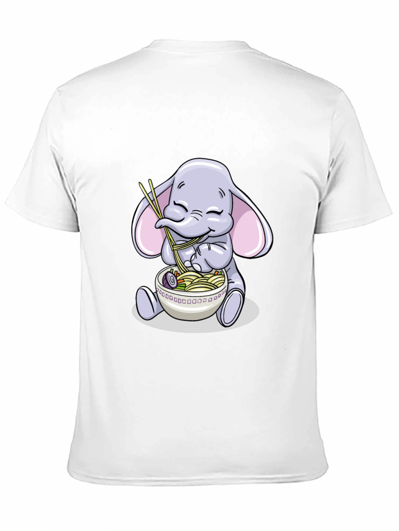 Cute Elephant Ramen T-Shirt