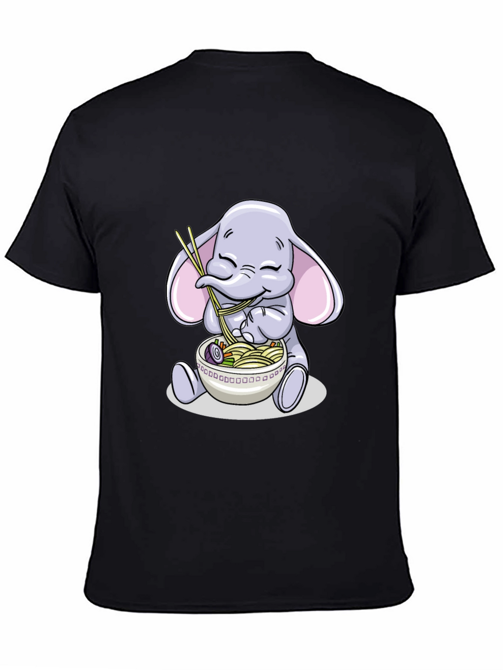 Cute Elephant Ramen T-Shirt