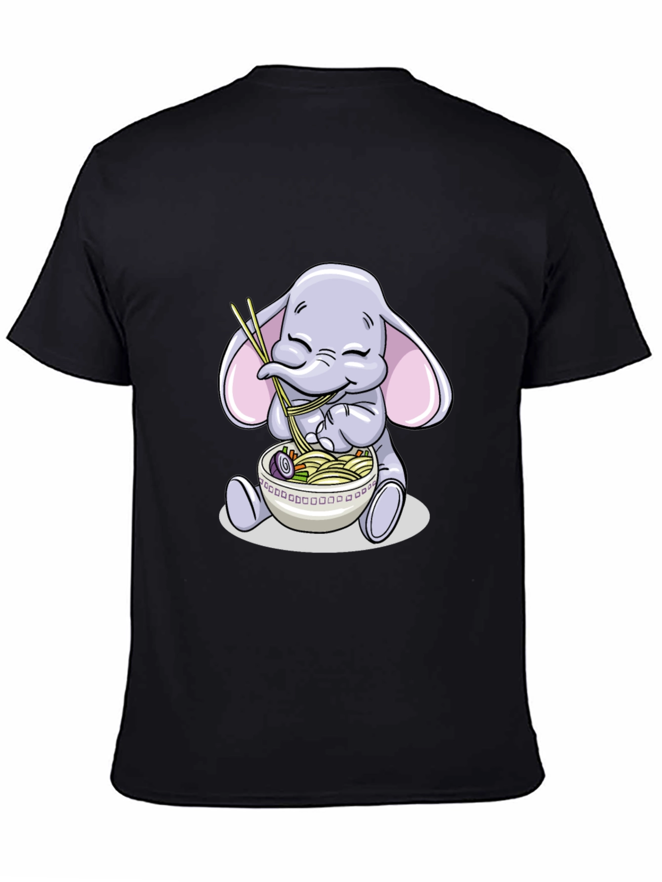 Cute Elephant Ramen T-Shirt