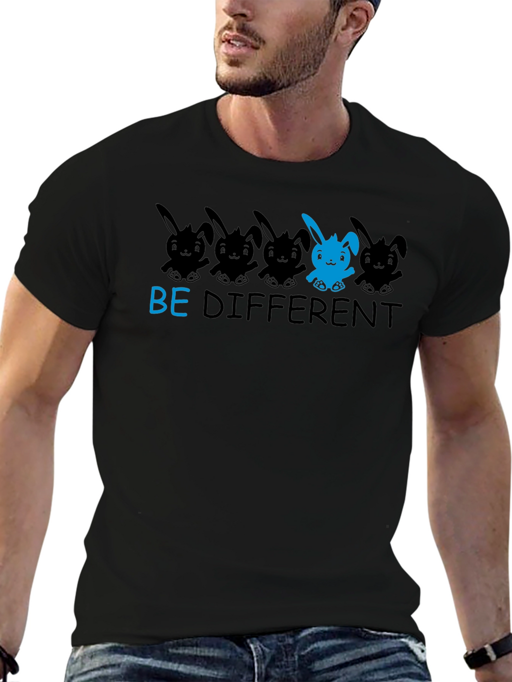 Be Different Graphic T-Shirt - Unisex Crew Neck