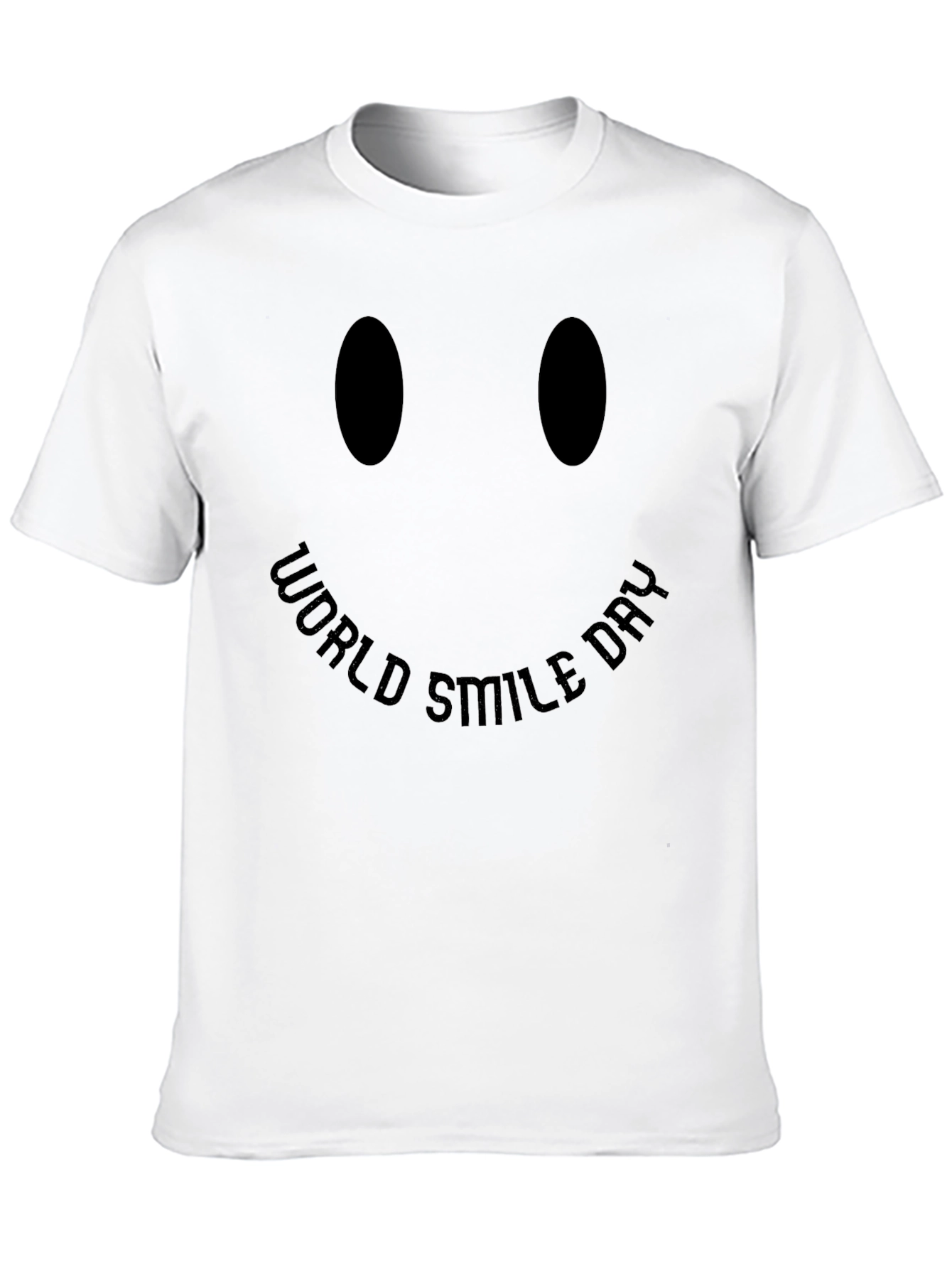 World Smile Day Graphic Tee - Black