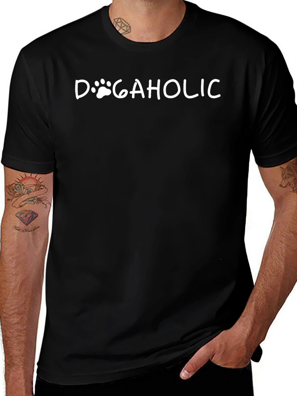 Dogaholic T-Shirt - Dog Lover Tee