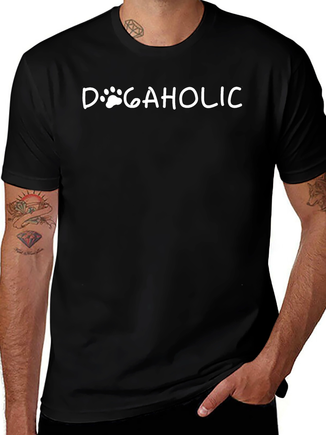 Dogaholic T-Shirt - Dog Lover Tee