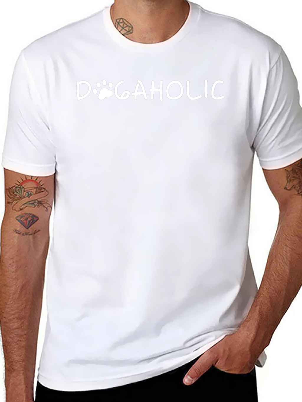 Dogaholic T-Shirt - Dog Lover Tee