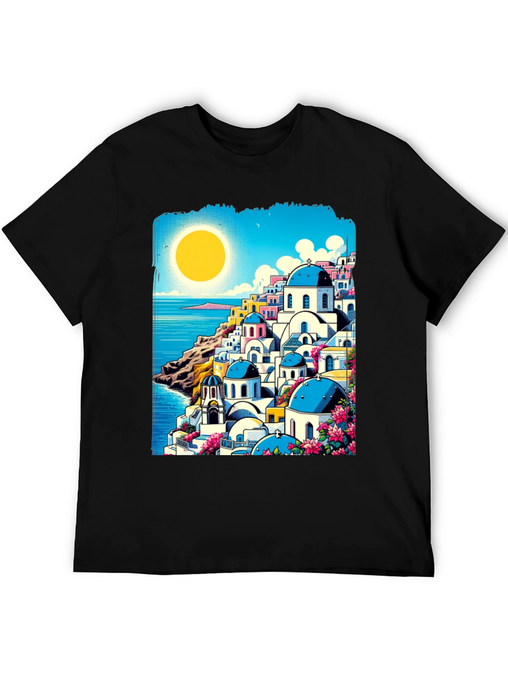 Santorini Sunset Tee