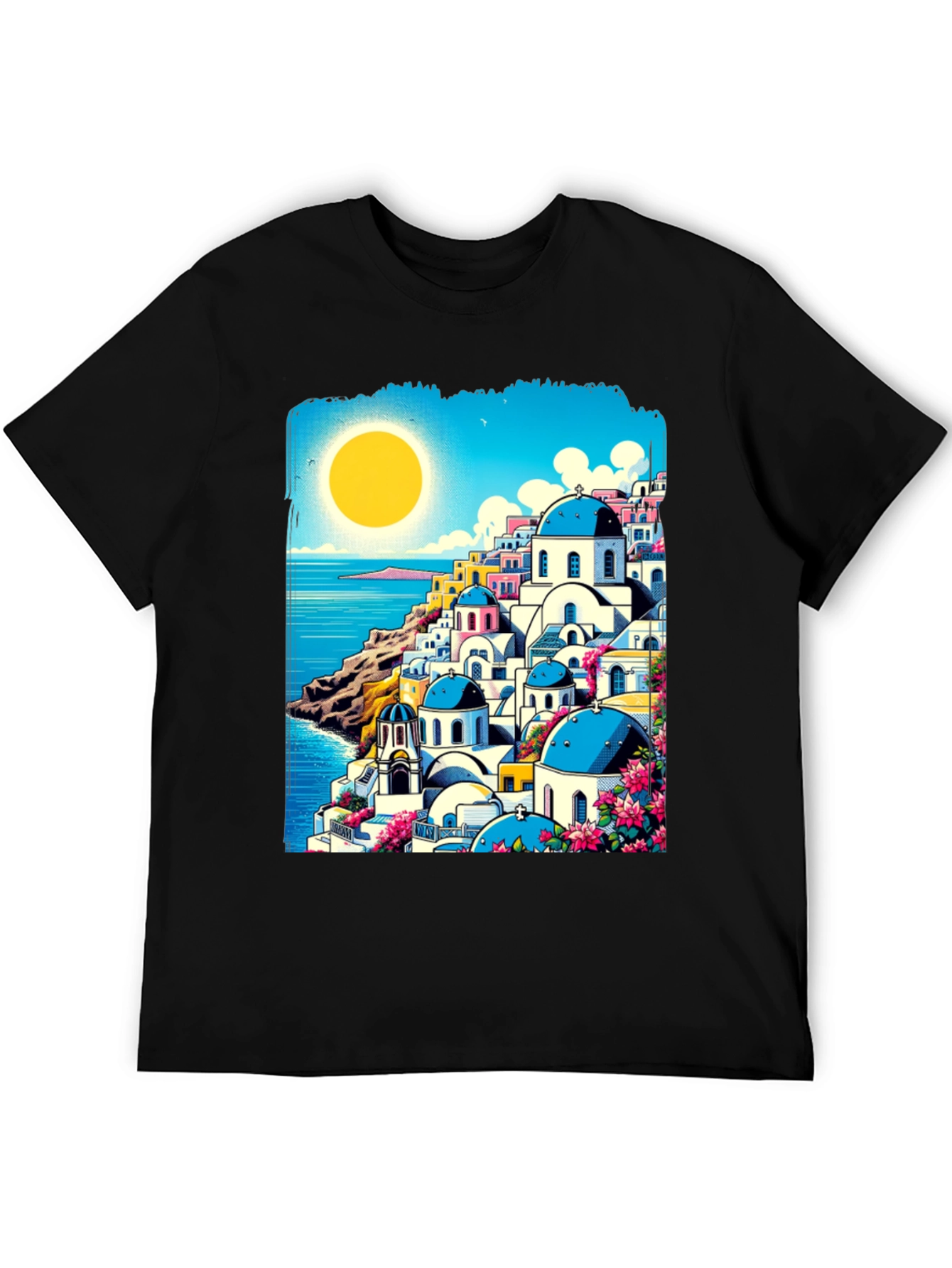 Santorini Sunset Tee