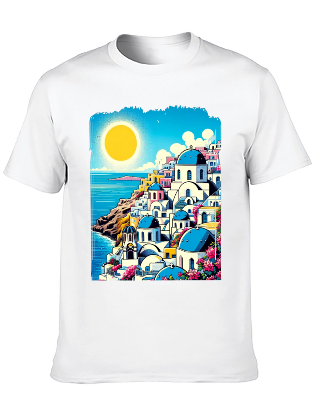 Santorini Sunset Tee