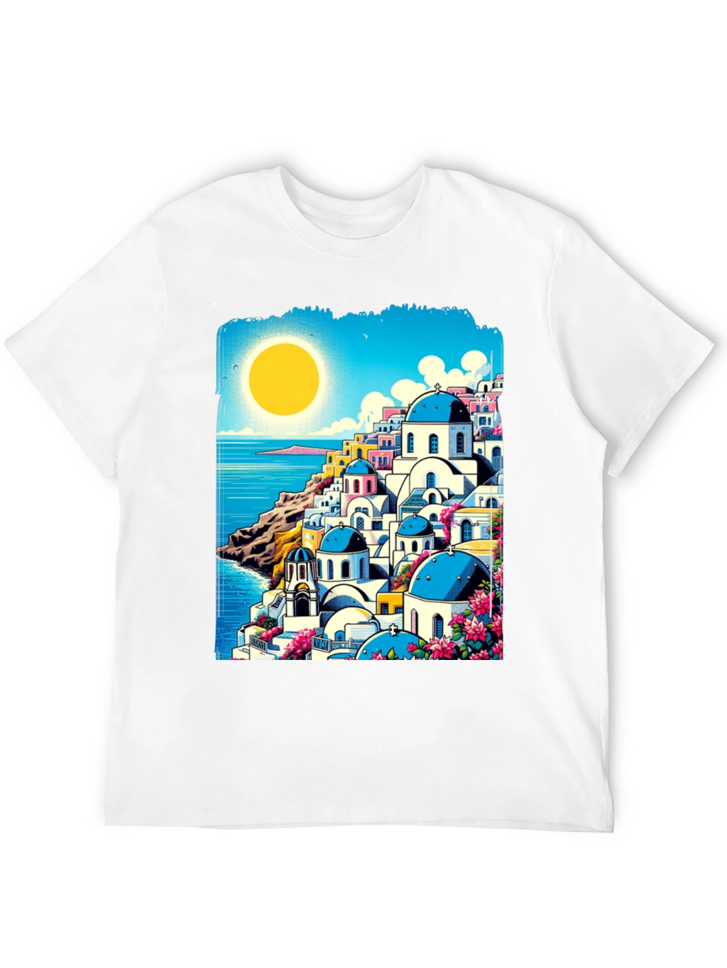 Santorini Sunset Tee