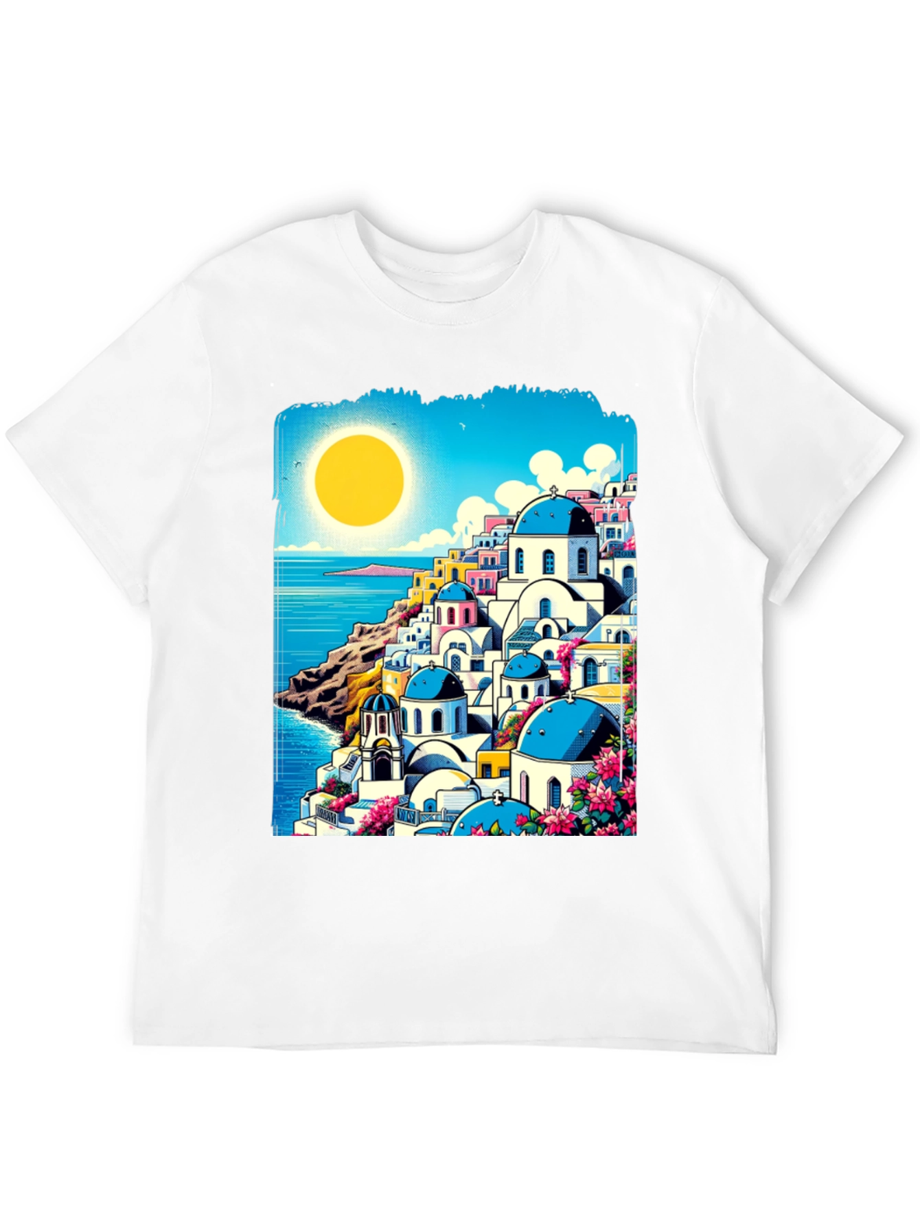 Santorini Sunset Tee