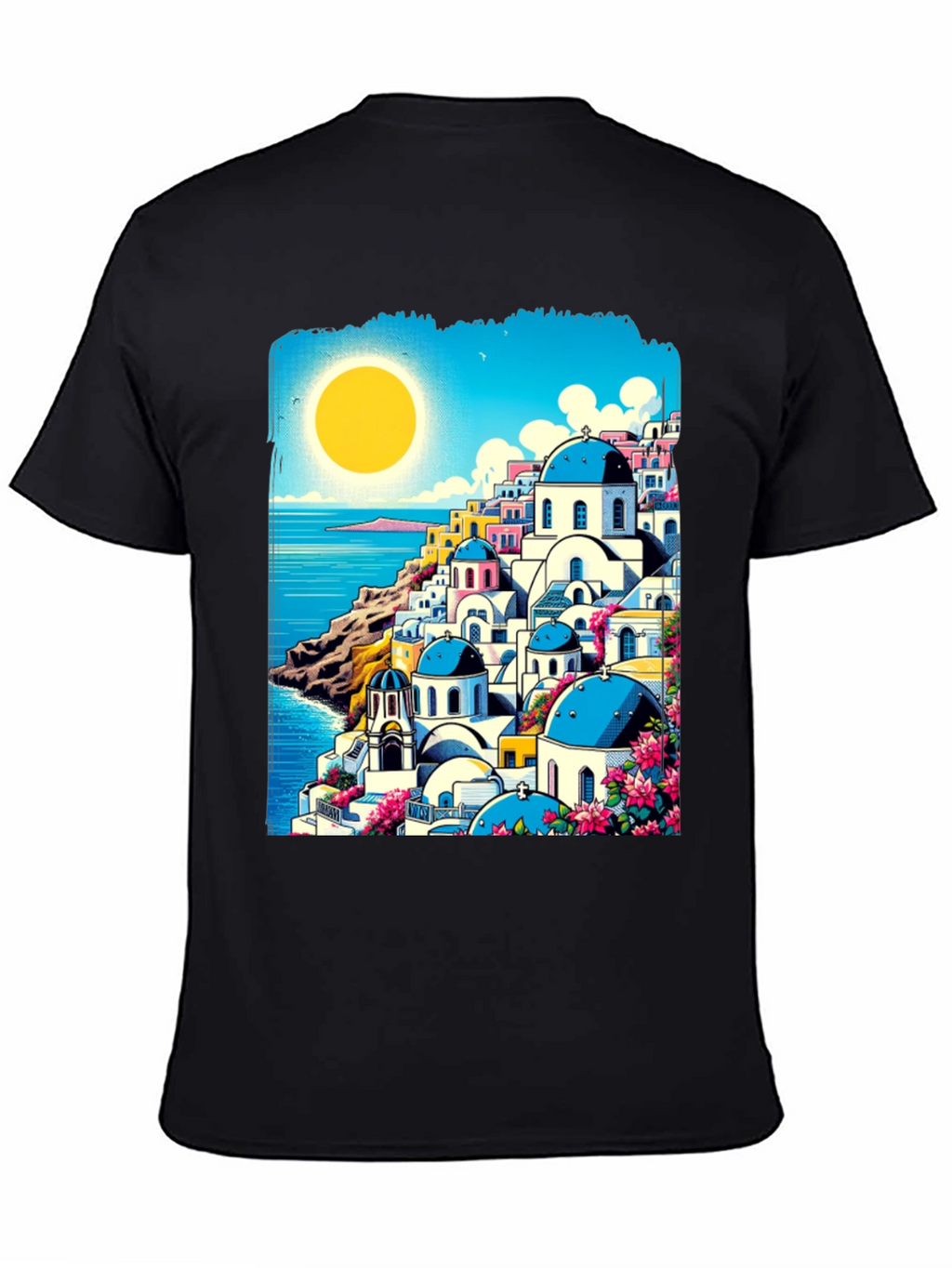 Santorini Sunset Tee