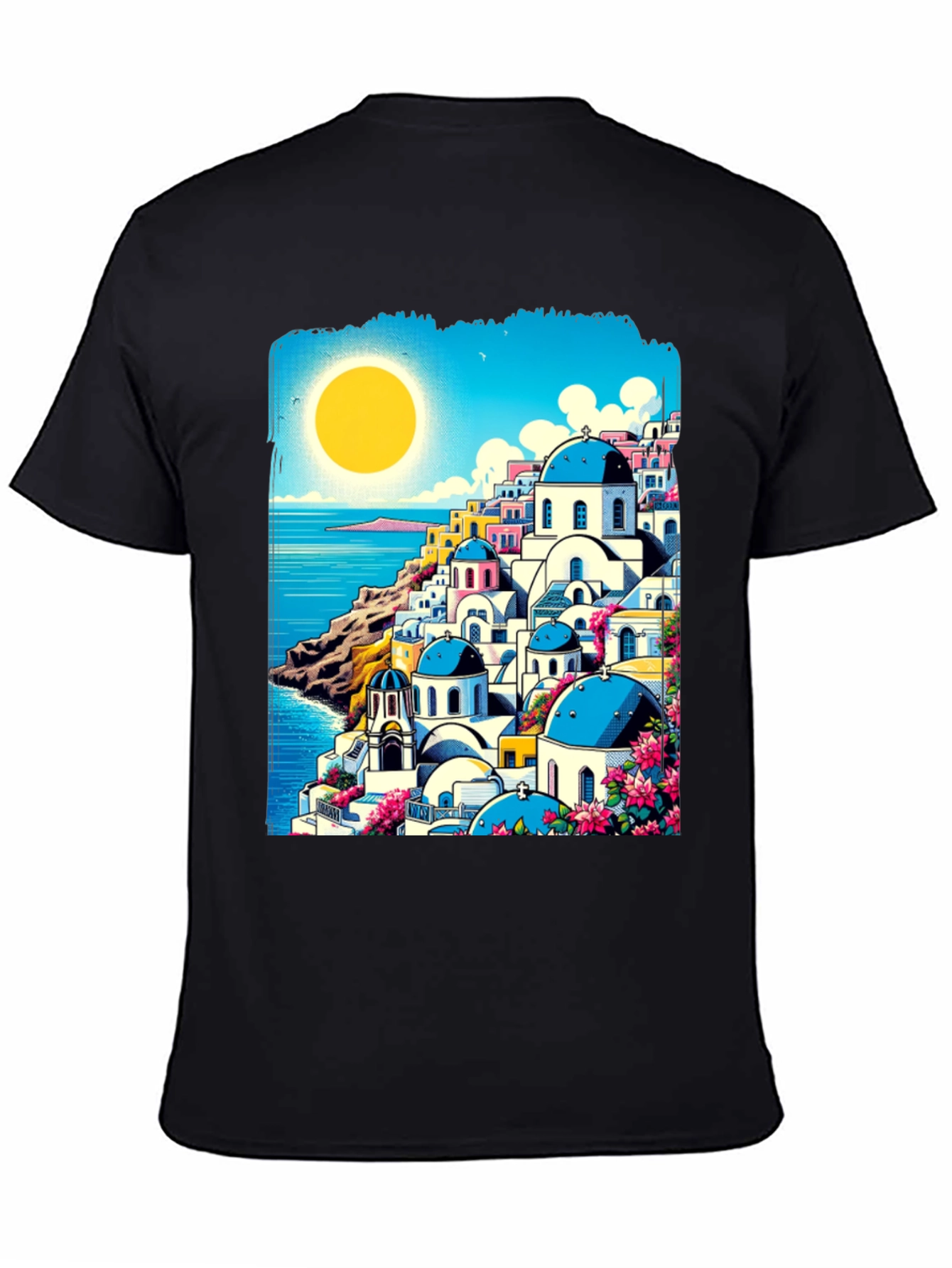 Santorini Sunset Tee