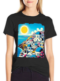 Santorini Sunset Tee