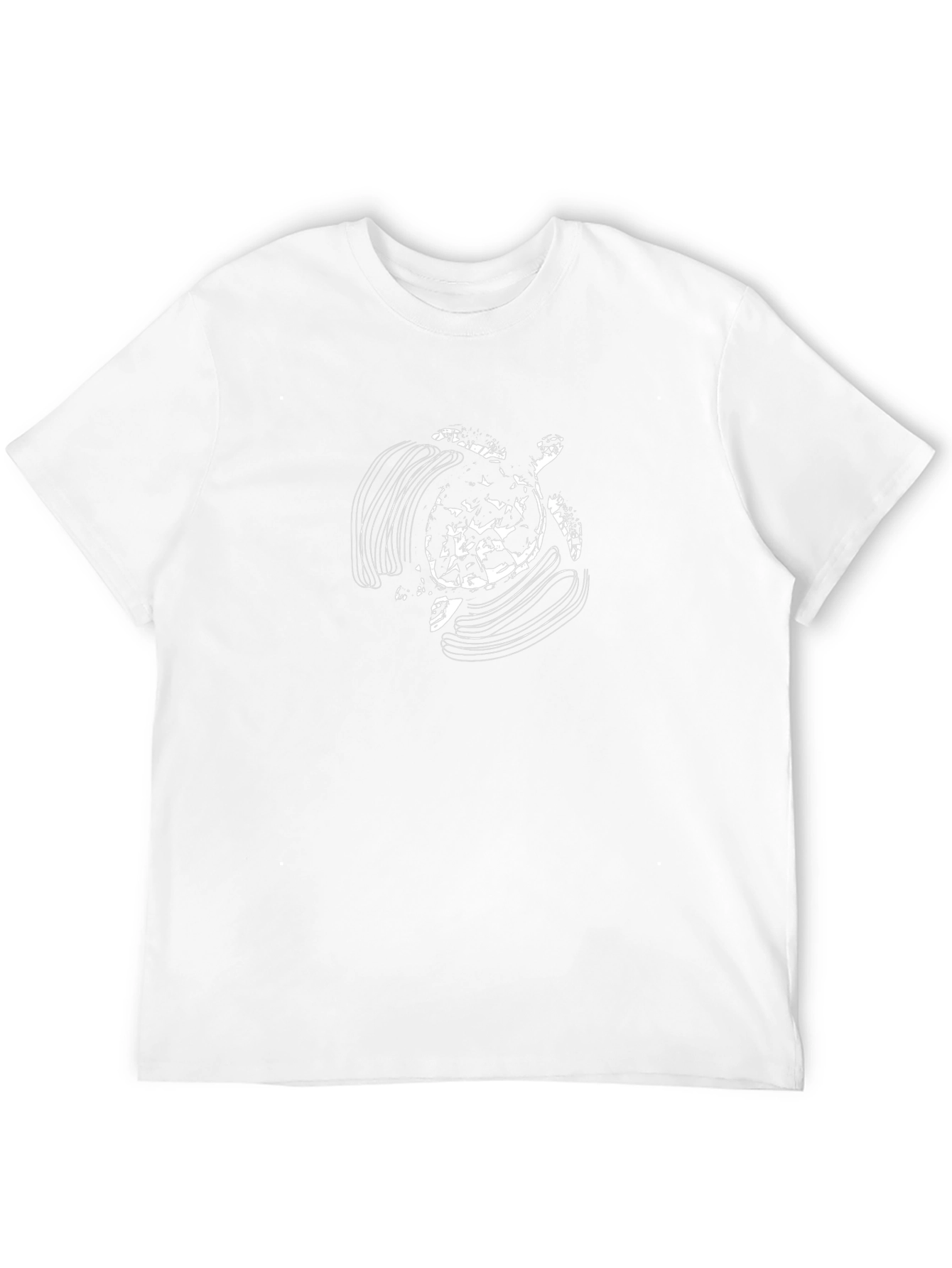 Turtle Graphic Black T-Shirt