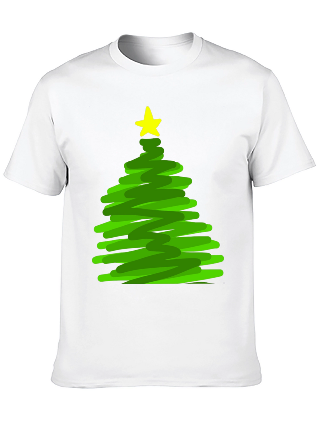 Christmas Tree Doodle T-Shirt