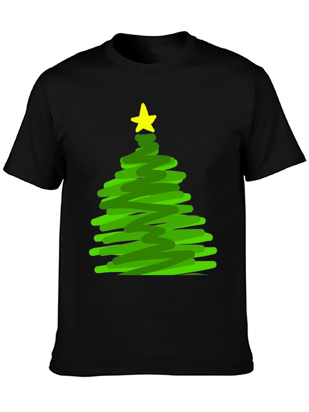 Christmas Tree Doodle T-Shirt