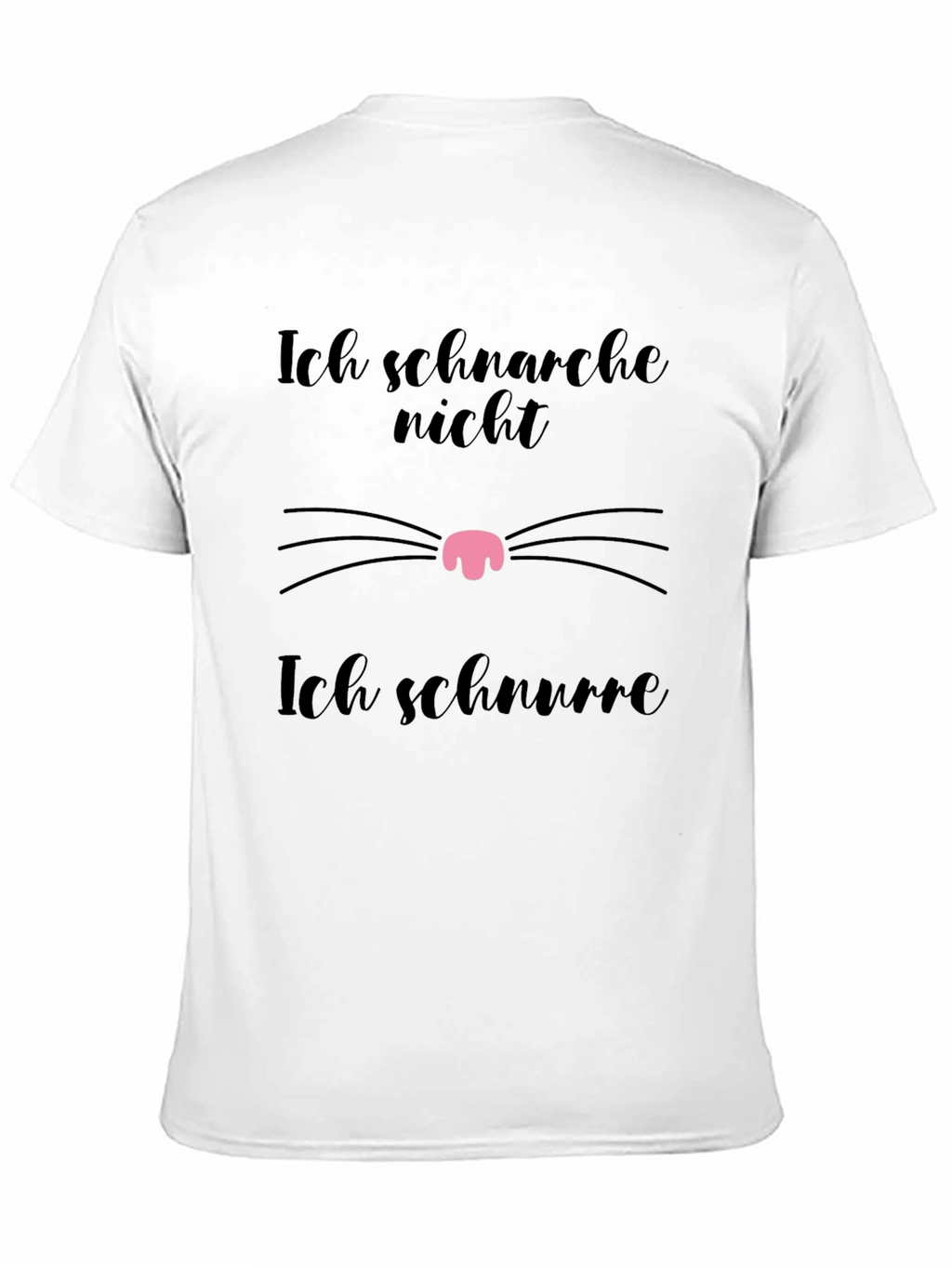 Ich Schnurre Cat Whiskers Graphic Tee
