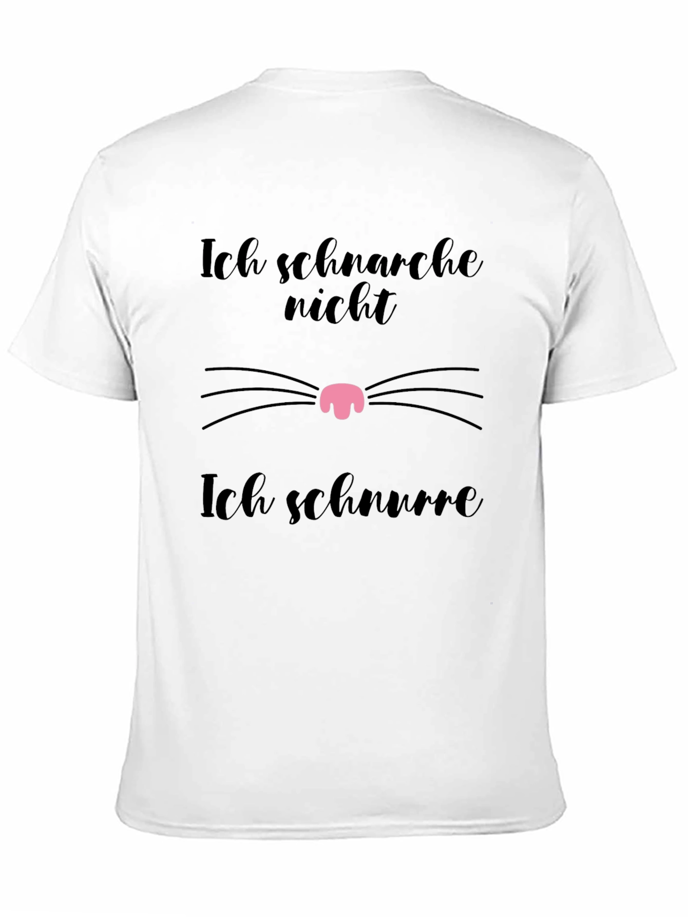 Ich Schnurre Cat Whiskers Graphic Tee