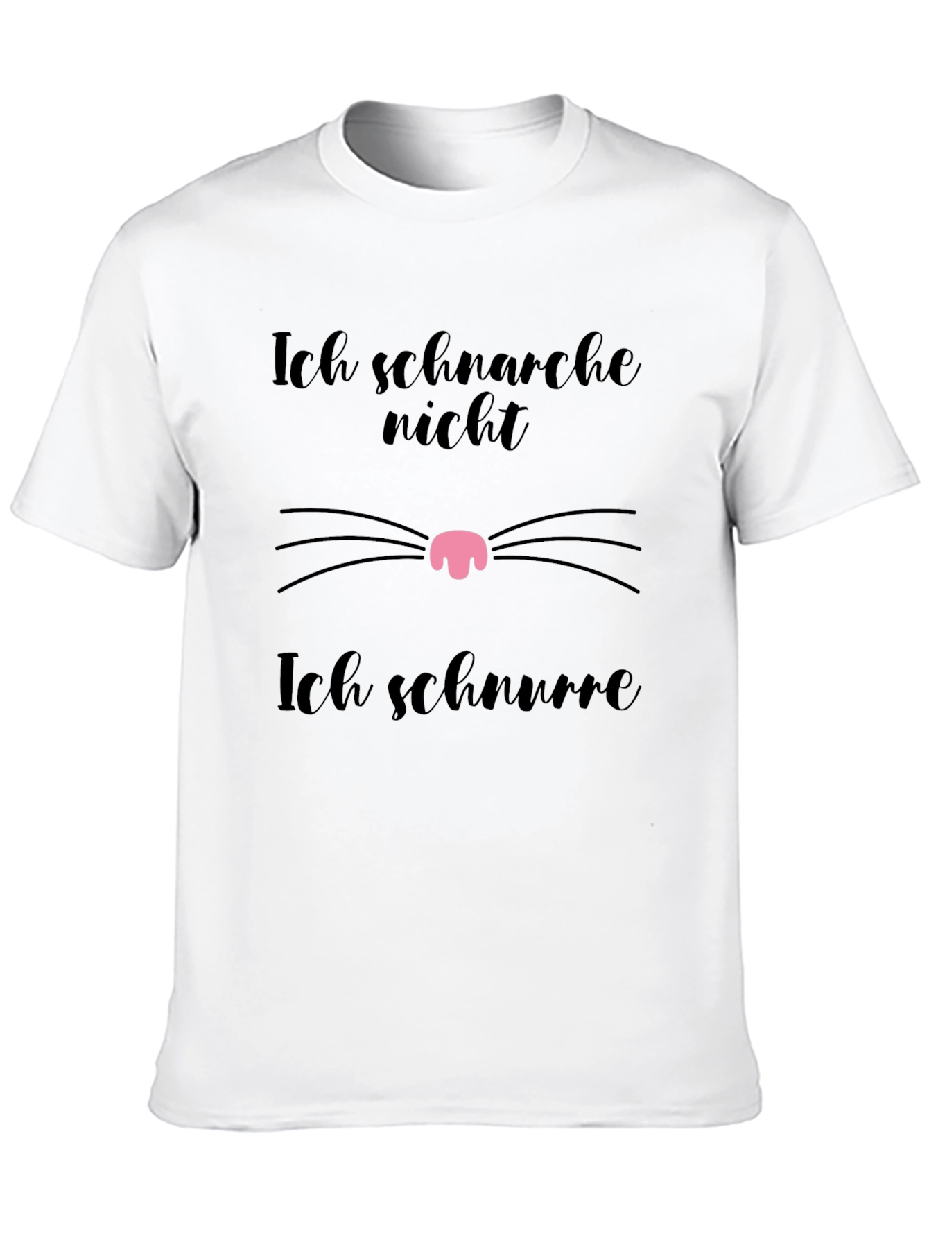 Ich Schnurre Cat Whiskers Graphic Tee