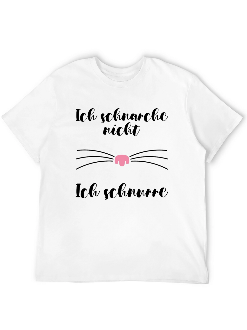 Ich Schnurre Cat Whiskers Graphic Tee