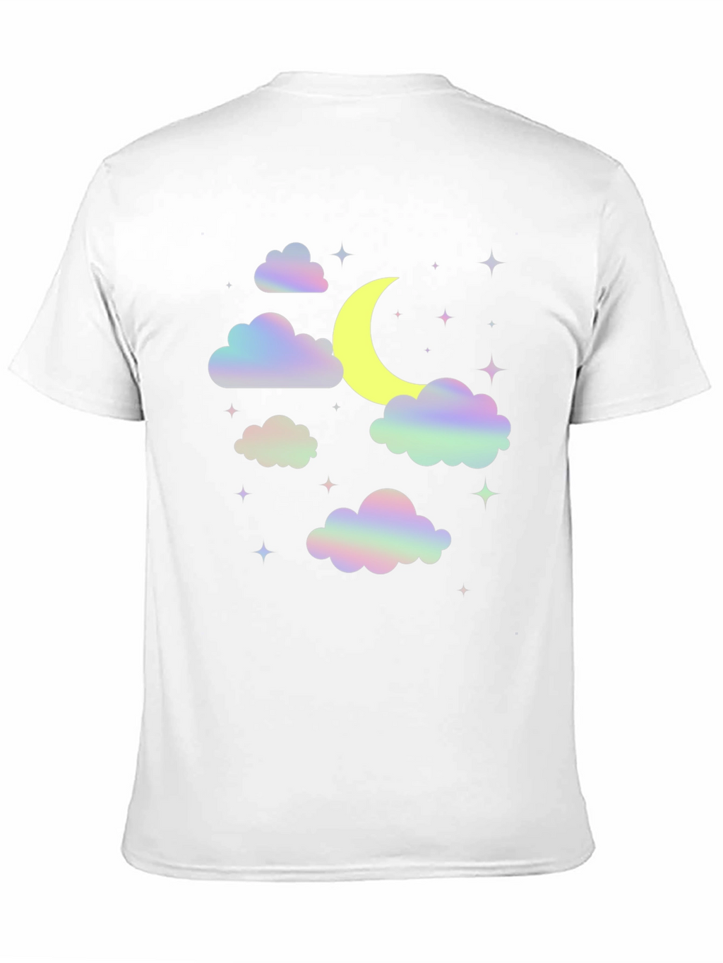 Dreamy Moon & Clouds Graphic Tee