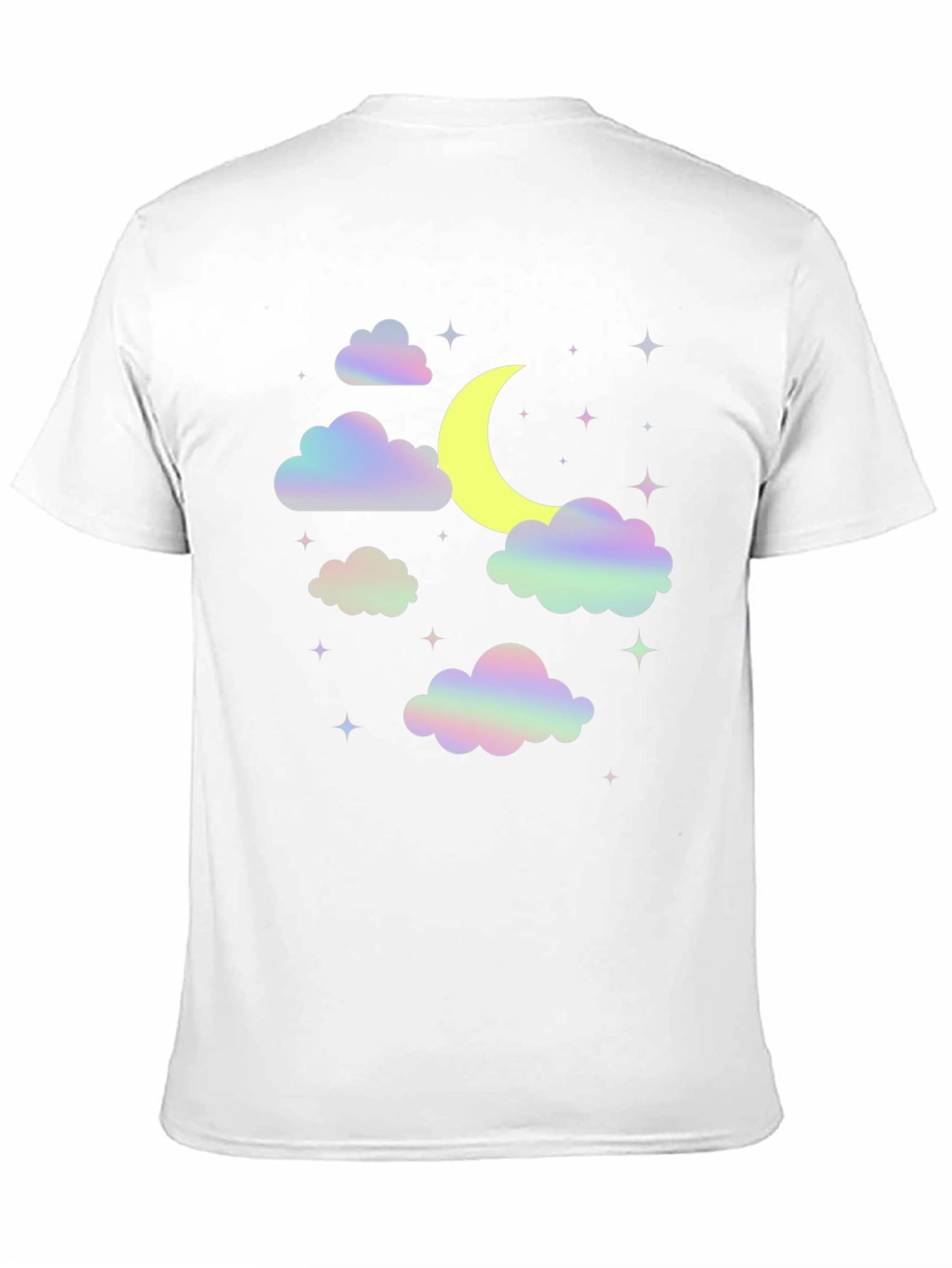 Dreamy Moon & Clouds Graphic Tee