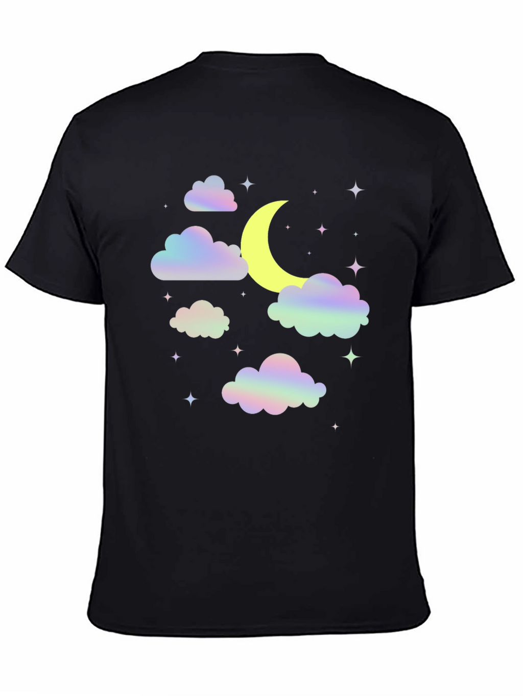 Dreamy Moon & Clouds Graphic Tee